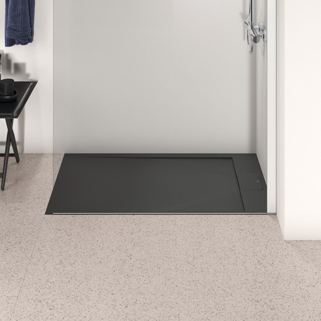 Ideal Standard i.Life Sprchová vanička 120 x 70 cm, hranatá čierna T5233FV - galéria #2