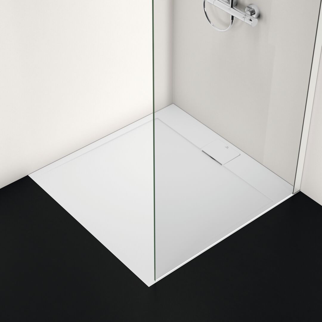 Ideal Standard i.Life Sprchová vanička liata 100 x 100 cm, biela matná T5234FR - galéria #3