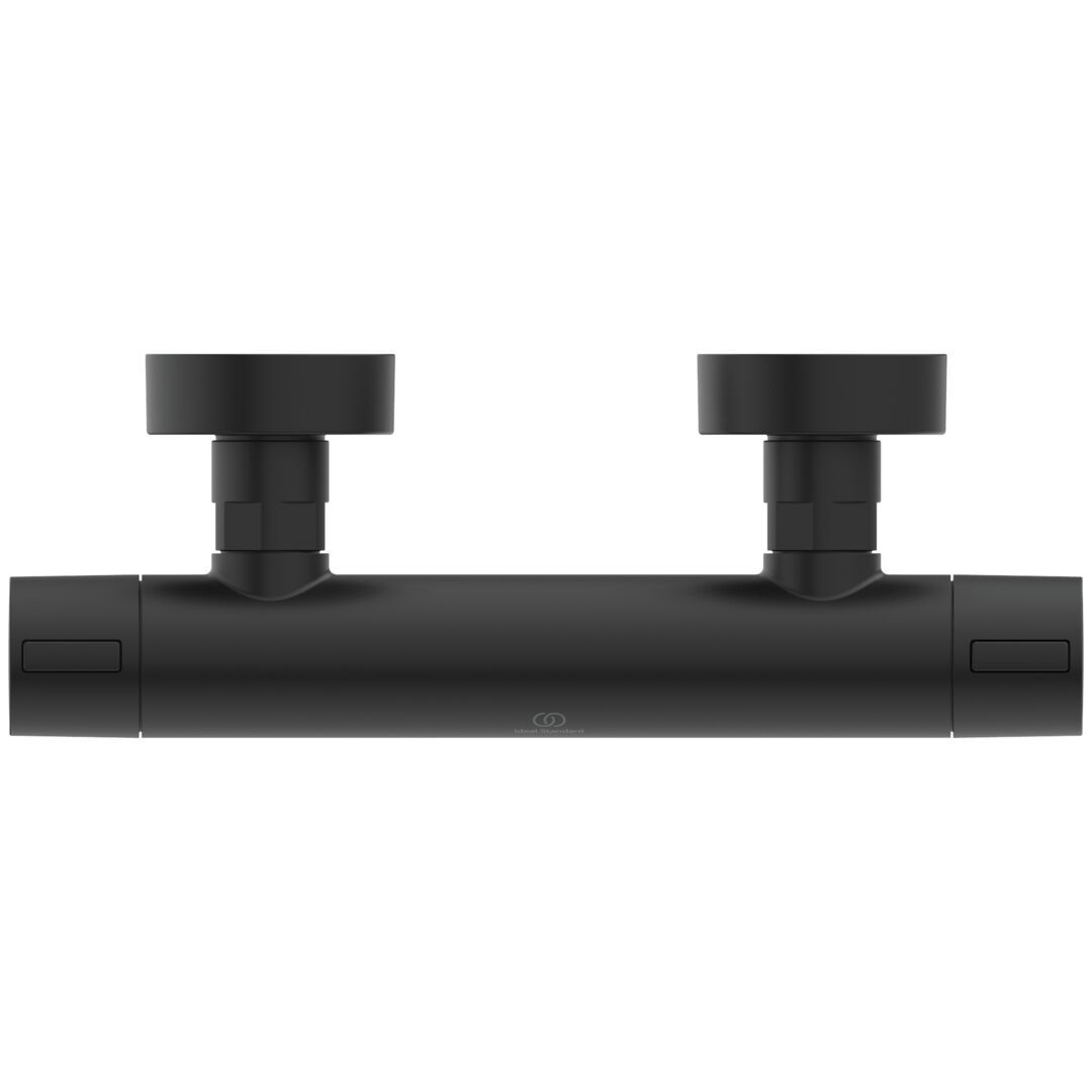 Ideal Standard Ceratherm ALU+ Sprchová termostatická batéria, zamatovo čierna BD582XG - galéria #1