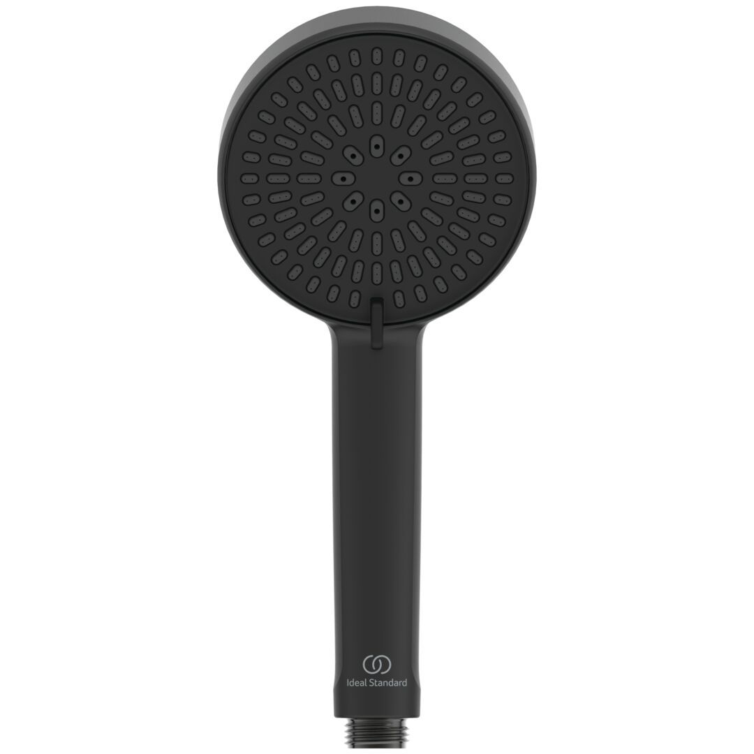 Ideal Standard Sprchový systém ALU+ Ceraflow s nástennou pákovou sprchovou batériou, zamatovo čierna BD584XG - galéria #1