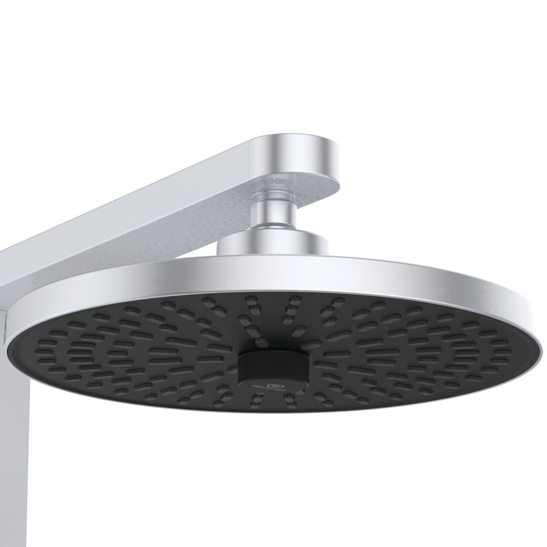Ideal Standard ALU+ Sprchový systém Ceraflow s prepínačom, strieborný BD585SI - galéria #2
