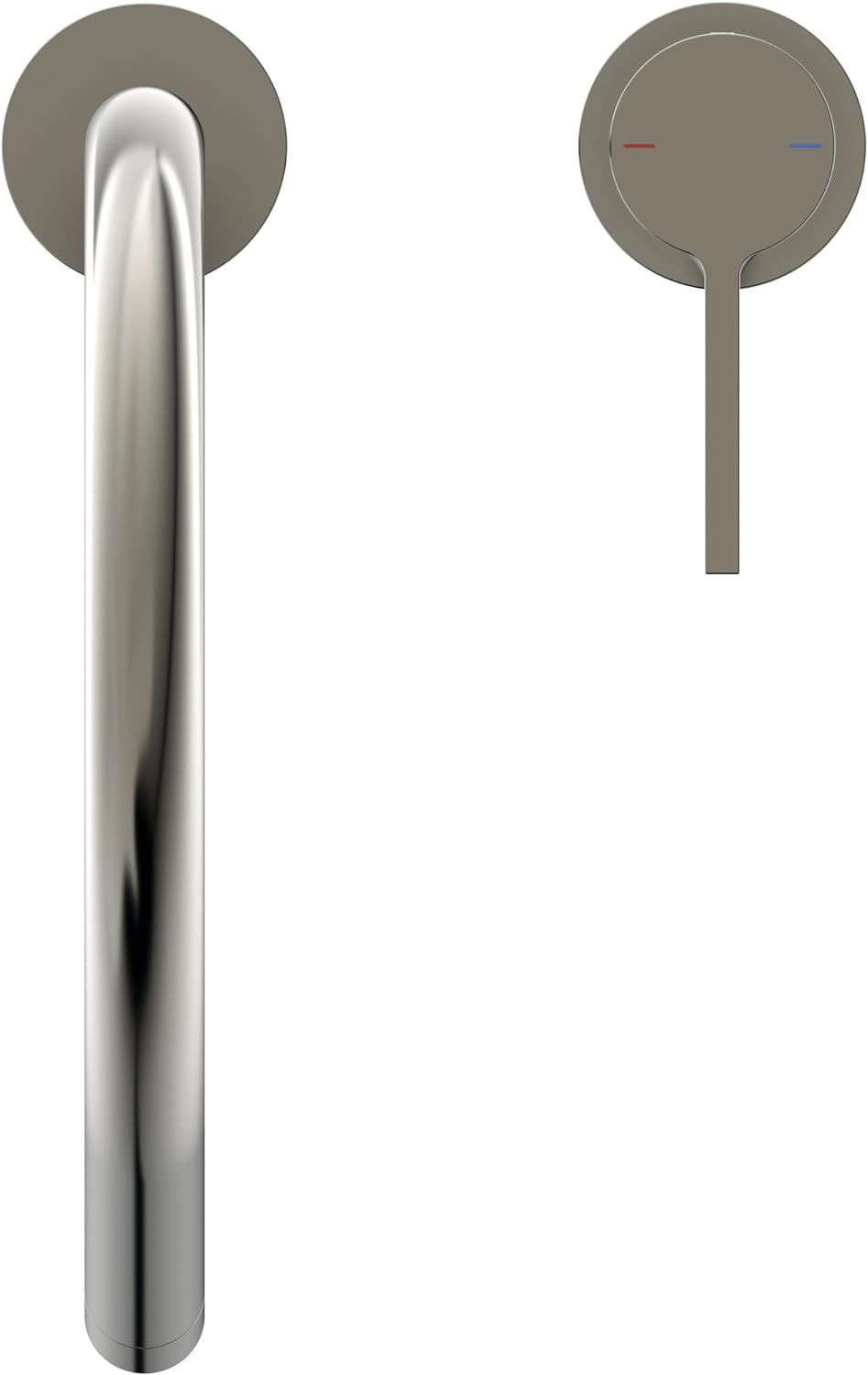 Ideal Standard Gusto Drezová batéria, 2-otvorová - Silver Storm BD422GN - galéria #2