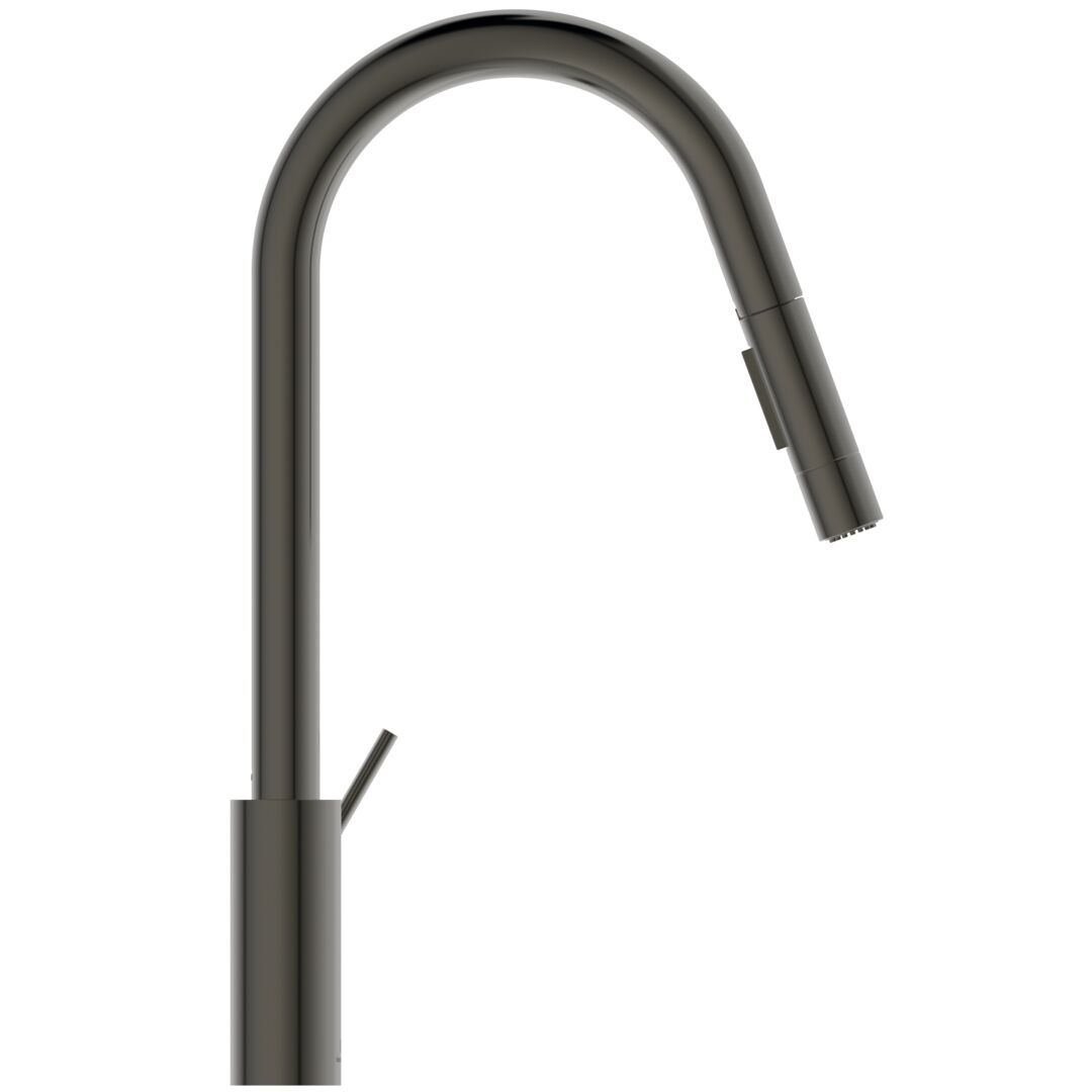 Ideal Standard Gusto Umývadlová batéria s výsuvnou sprchou, 2 polohy - Margnetic Grey BD416A5 - galéria #1