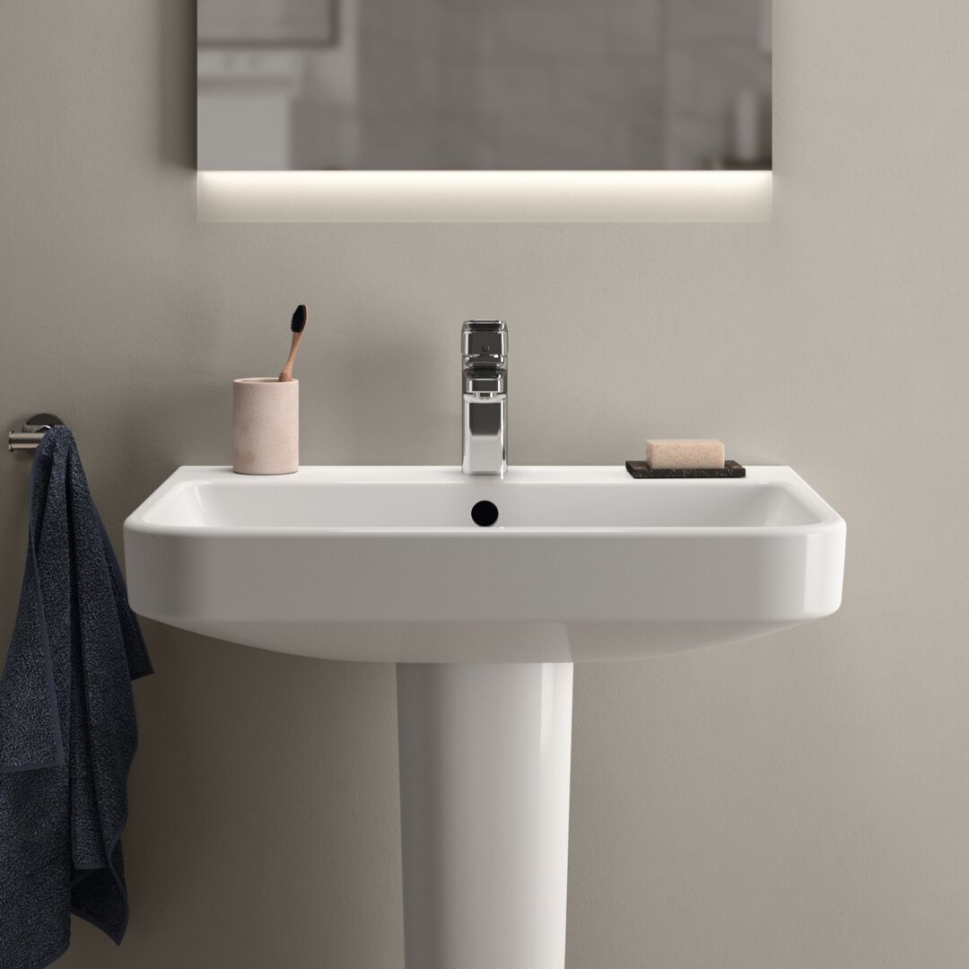 Ideal Standard i.life B Umývadlo 65 cm, biele T4606HY - galéria #5