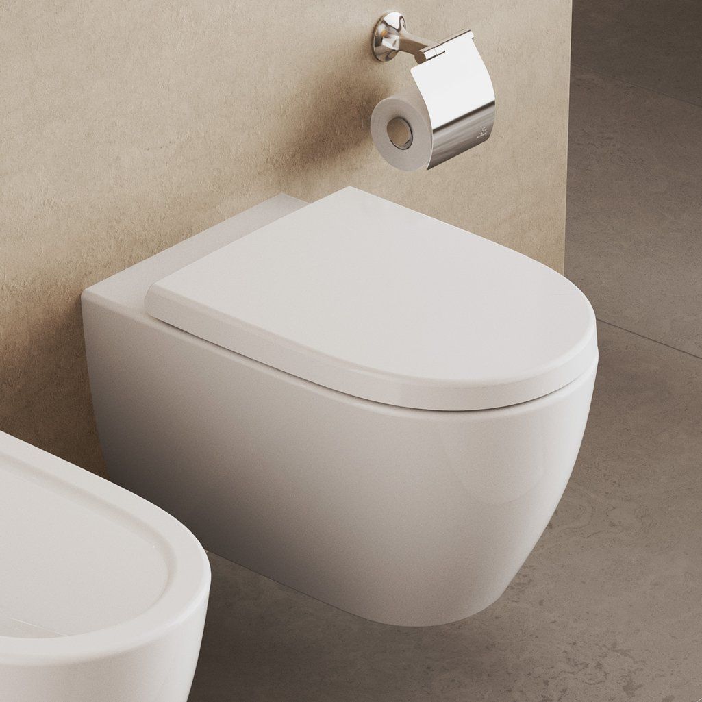 Ideal Standard i.Life Závěsné WC se sedátkem softclose, bílá, T572501 - galéria #1