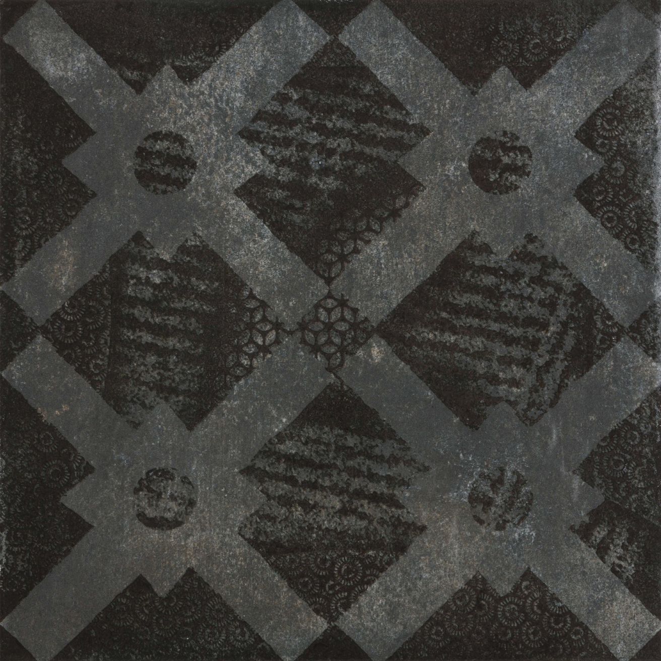 EBS Terracina dekor 22,3x22,3 black - galéria #8