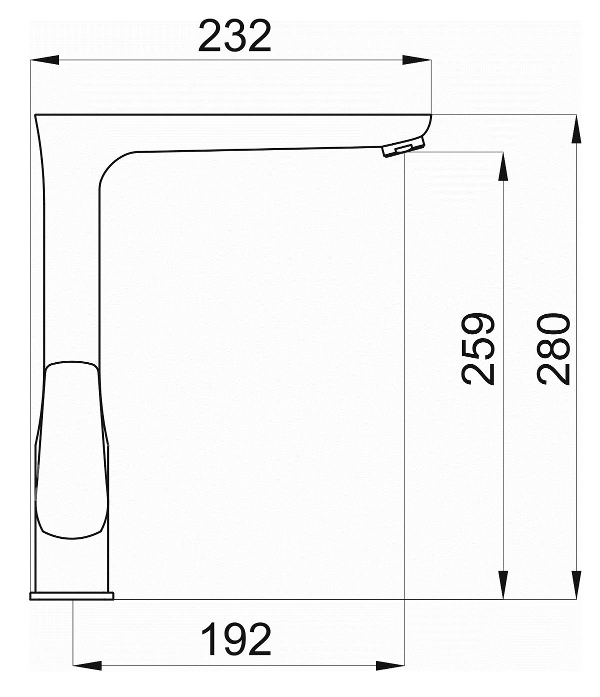Novaservis Metalia 58 Drezová batéria, chróm 58714,0 - galéria #2