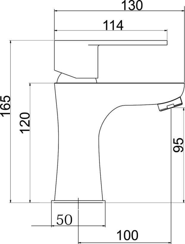 Novaservis Titania Fresh Umývadlová batéria Eco, chróm 96001/1,0E - galéria #1