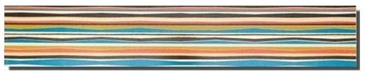 Rako Via Veneto WLAPL001 Listela 8x45 linea
