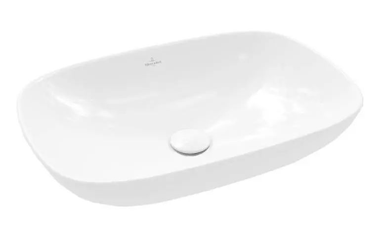 Villeroy & Boch Loop&Friends Umývadlo na dosku, 56 × 38 cm, alpská biela 4A490001