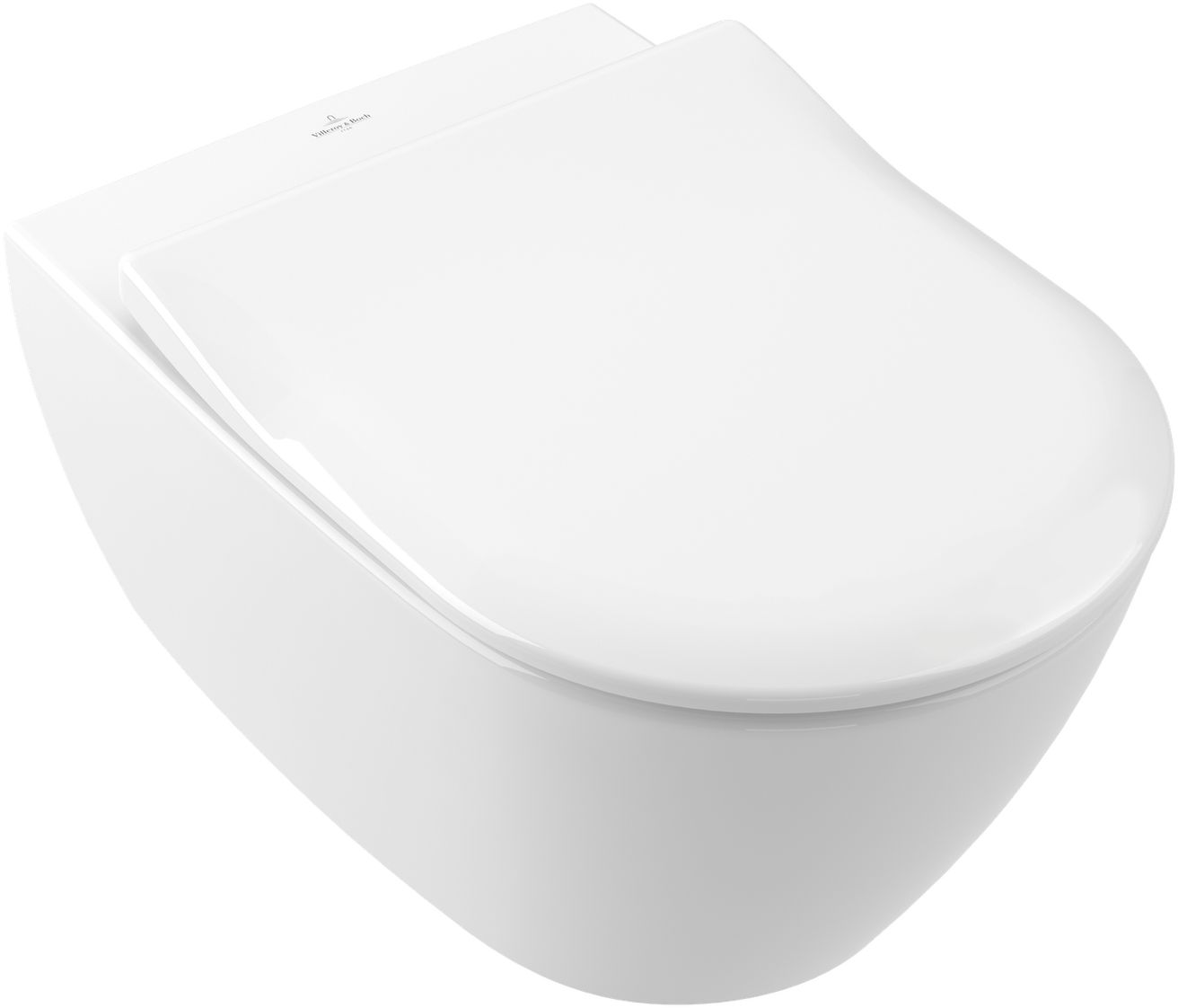 Villeroy & Boch Subway 2.0 Zavesené WC s WC doskou, DirectFlush, biele 5614R201