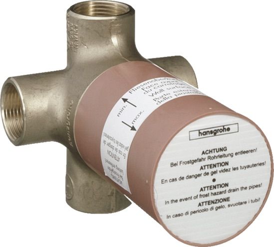 Hansgrohe Základná jednotka pre štvorcestný skrytý vypínač Quattro 15930180