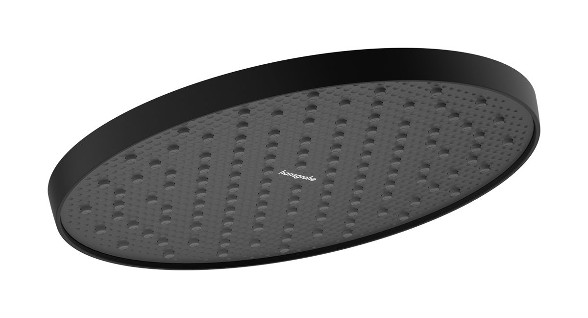Hansgrohe Activera S Hlavová sprcha 24 cm, Eco+, matná čierna 28057670