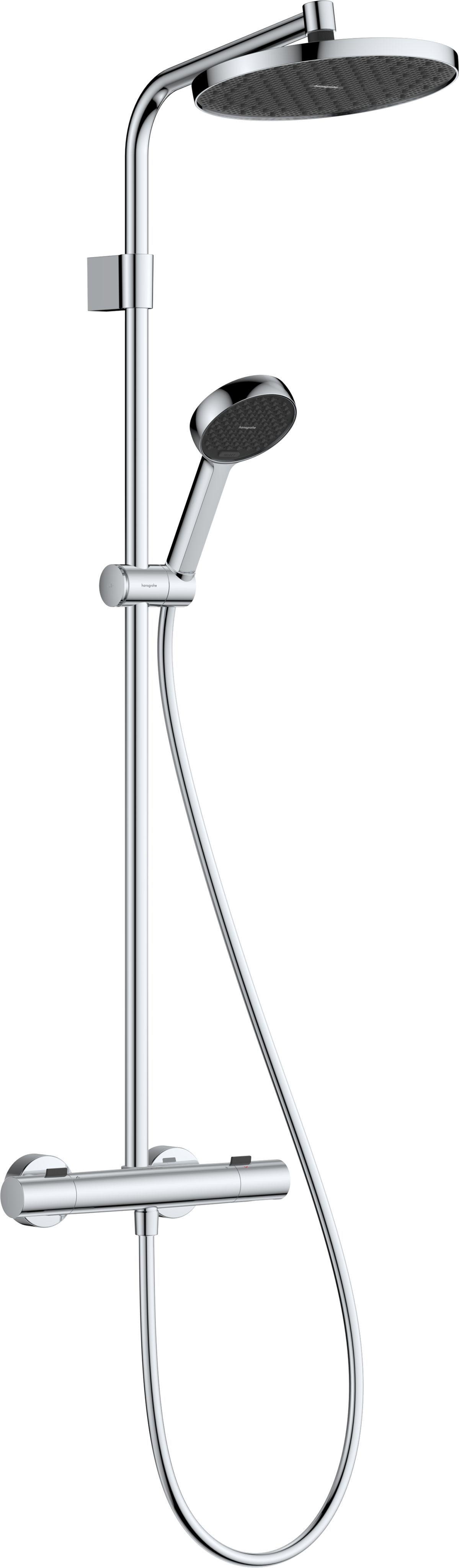 Hansgrohe Activera S Sprchový systém s termostatickou batériou, EcoSmart+, chróm 28083000