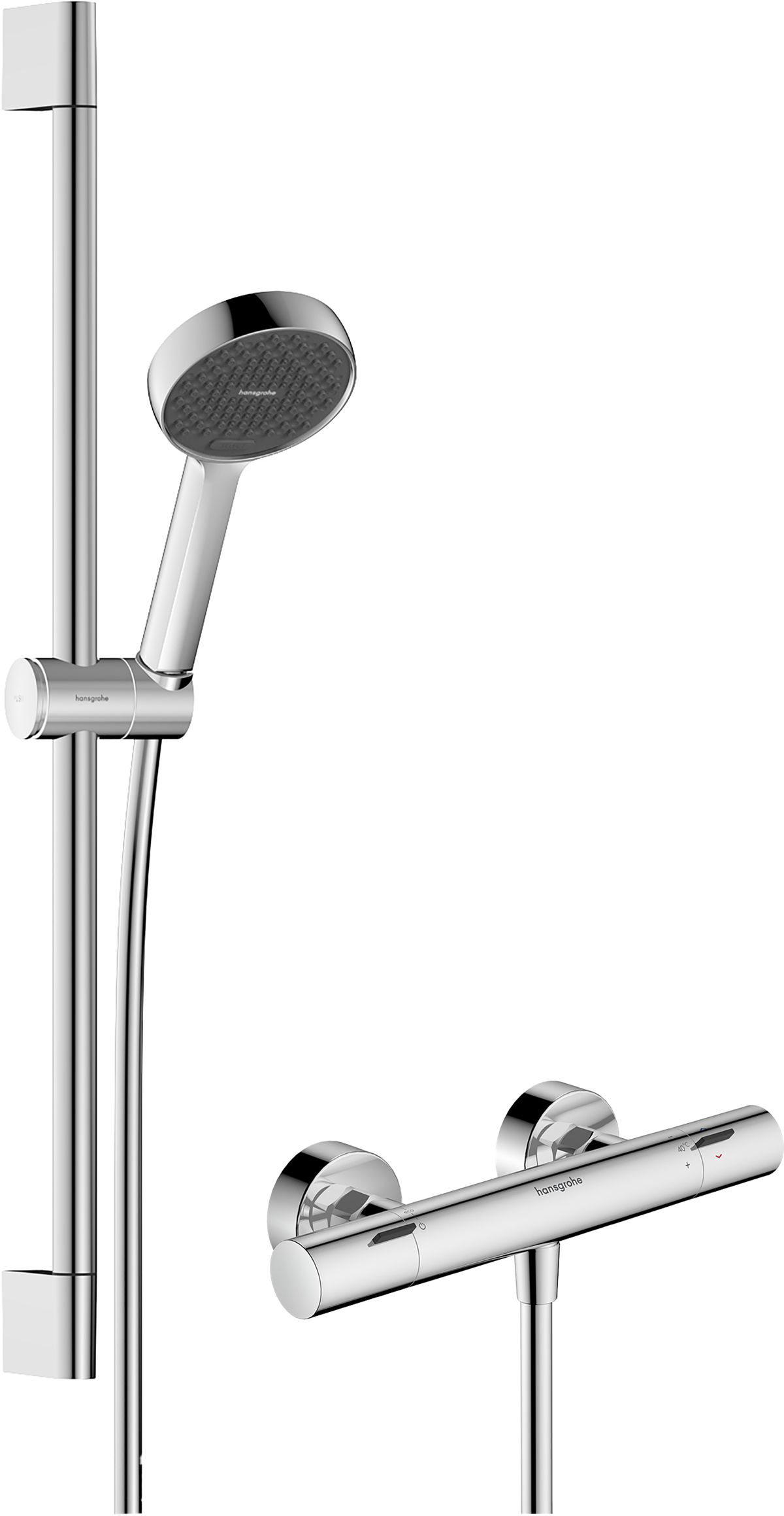 Hansgrohe Activera Select S Sprchová súprava s termostatickou batériou, chróm 28876000
