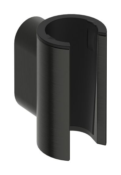 Hansgrohe Porter Fine Pevný držiak sprchy, kartáčovaný čierny chróm 28885340