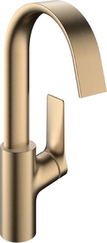 Hansgrohe Vivenis Umývadlová batéria s otočným výtokom, bez sifónu, kartáčovaný bronz 75032140