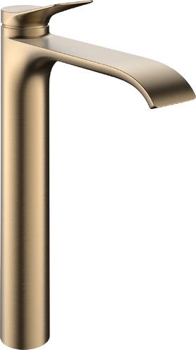 Hansgrohe Vivenis Batéria k umývadlu s CoolStart, s tiahlom, kartáčovaný bronz 75044140
