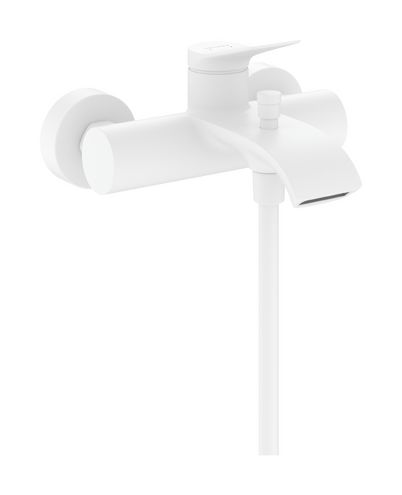 Hansgrohe Vivenis Páková vaňová batéria na stenu, biela matná 75423700