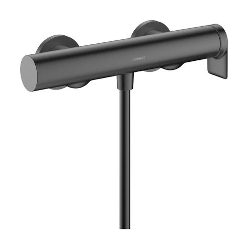Hansgrohe Vivenis Páková sprchová batéria na stenu, kartáčovaný čierny chróm 75620340