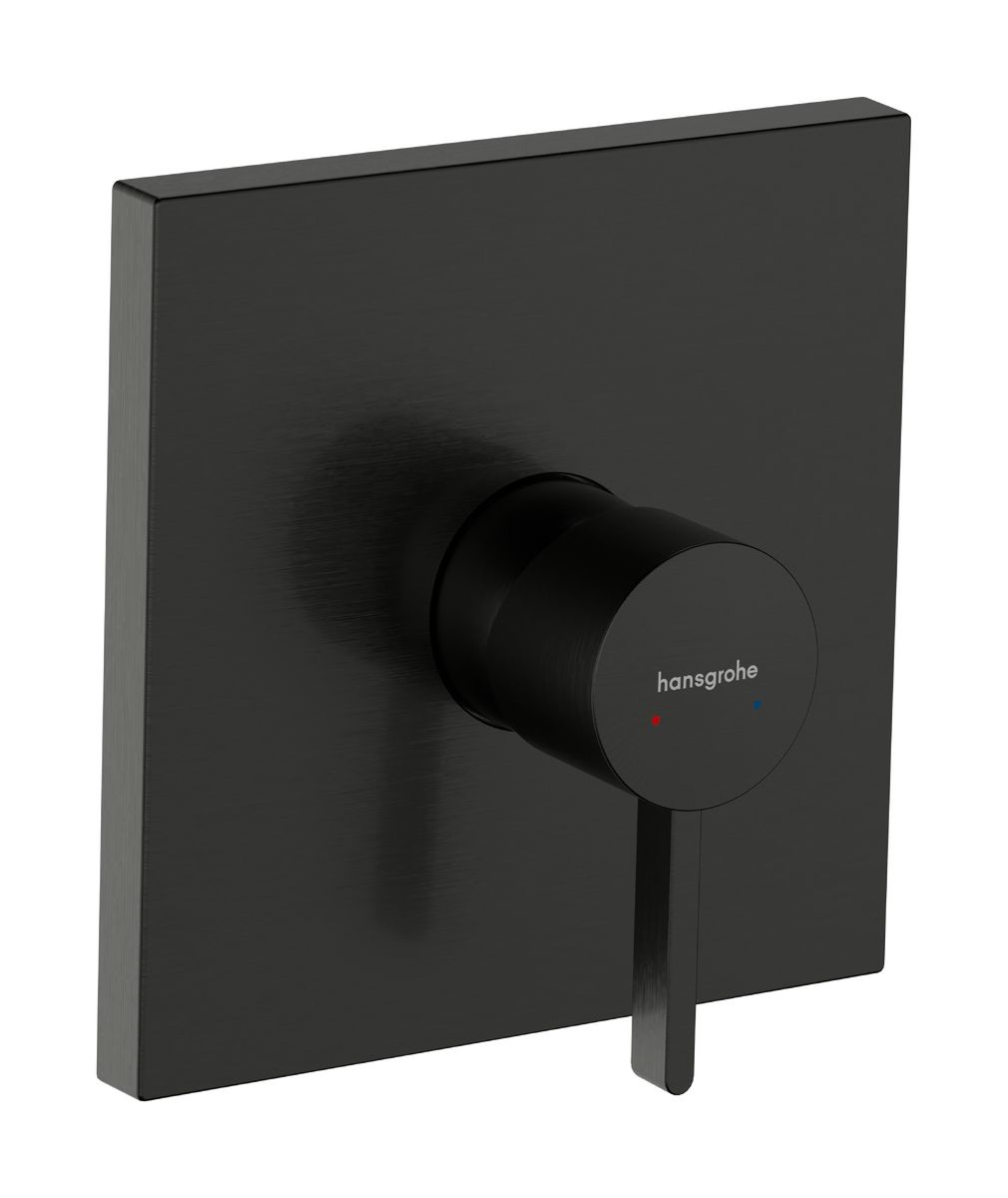 Hansgrohe Finoris Sprchová batéria pod omietku, kartáčovaný čierny chróm 76615340