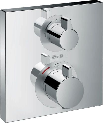Hansgrohe Ecostat štvorcová sprchová batéria, termostatická 15714000