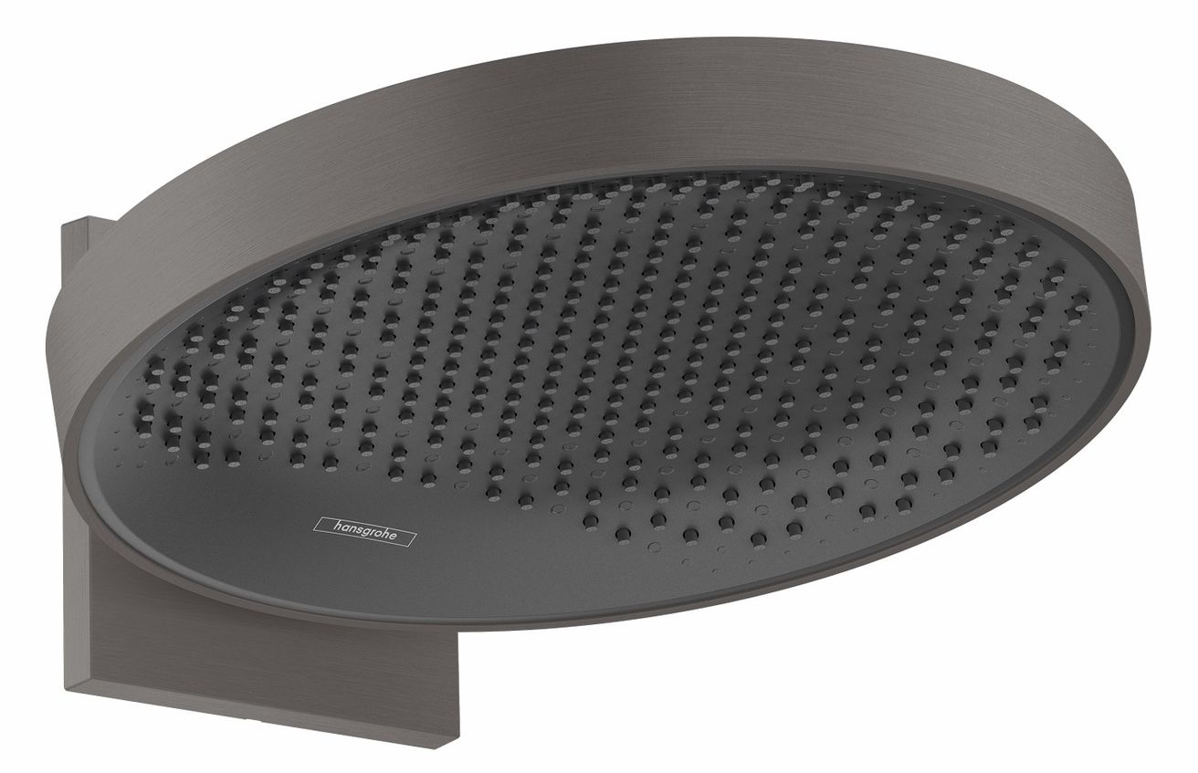 Hansgrohe Rainfinity Sprchová hlavica 360 s pripojením na stenu Brushed Black Chrome 26230340