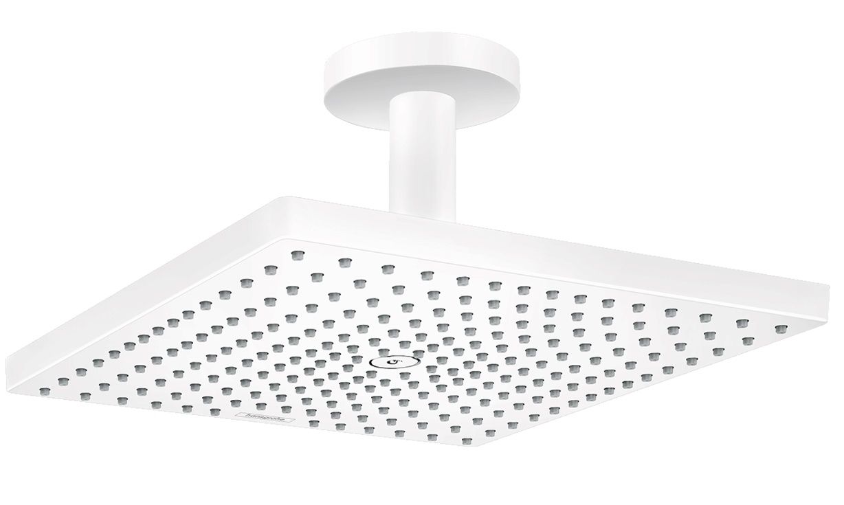 Hansgrohe Raindance E Stropná sprchová hlavica 30 cm, biela matná 26250700