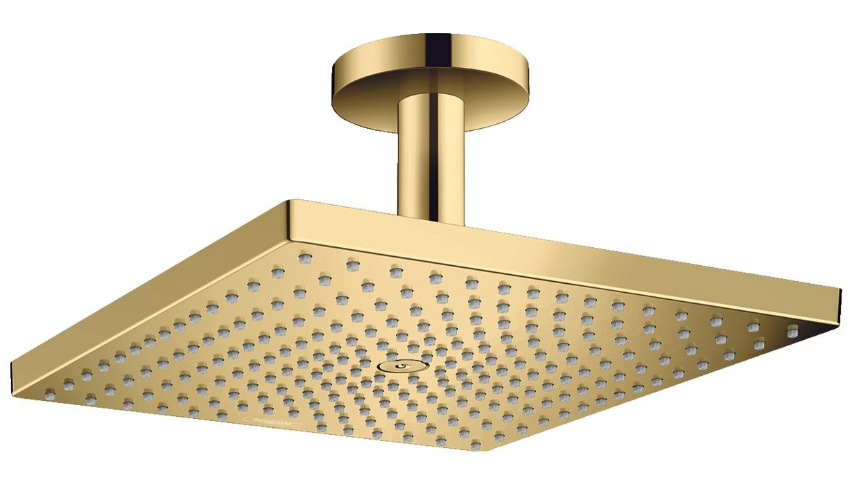 Hansgrohe Stropná sprchová hlavica Raindance E 30 cm, leštená zlatá 26250990