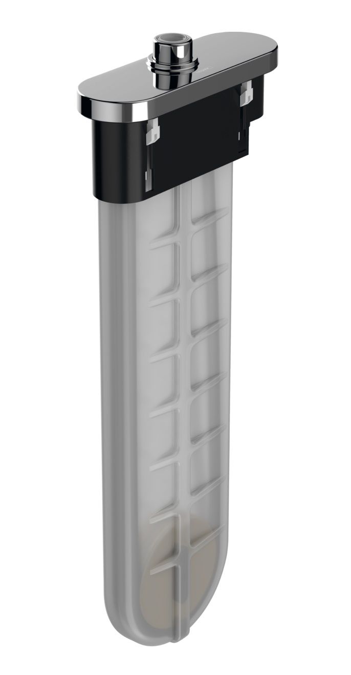 Hansgrohe sBox pre vaňu, horná súprava oválna, chróm 28020000