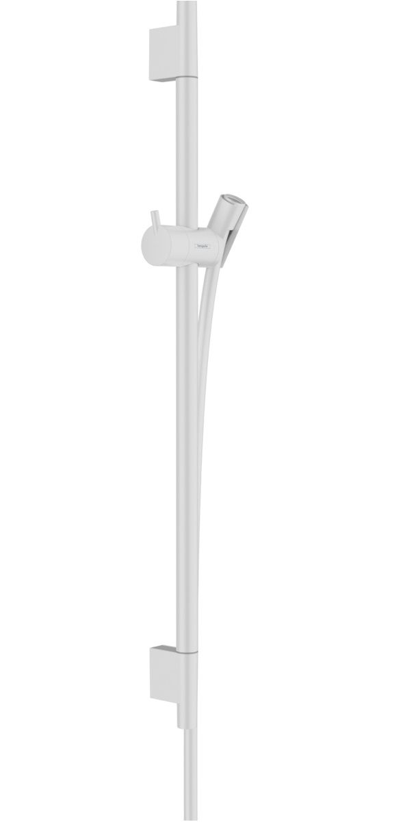 Hansgrohe Unica S Puro Sprchová tyč 65 cm so sprchovou hadicou, biela matná 28632700
