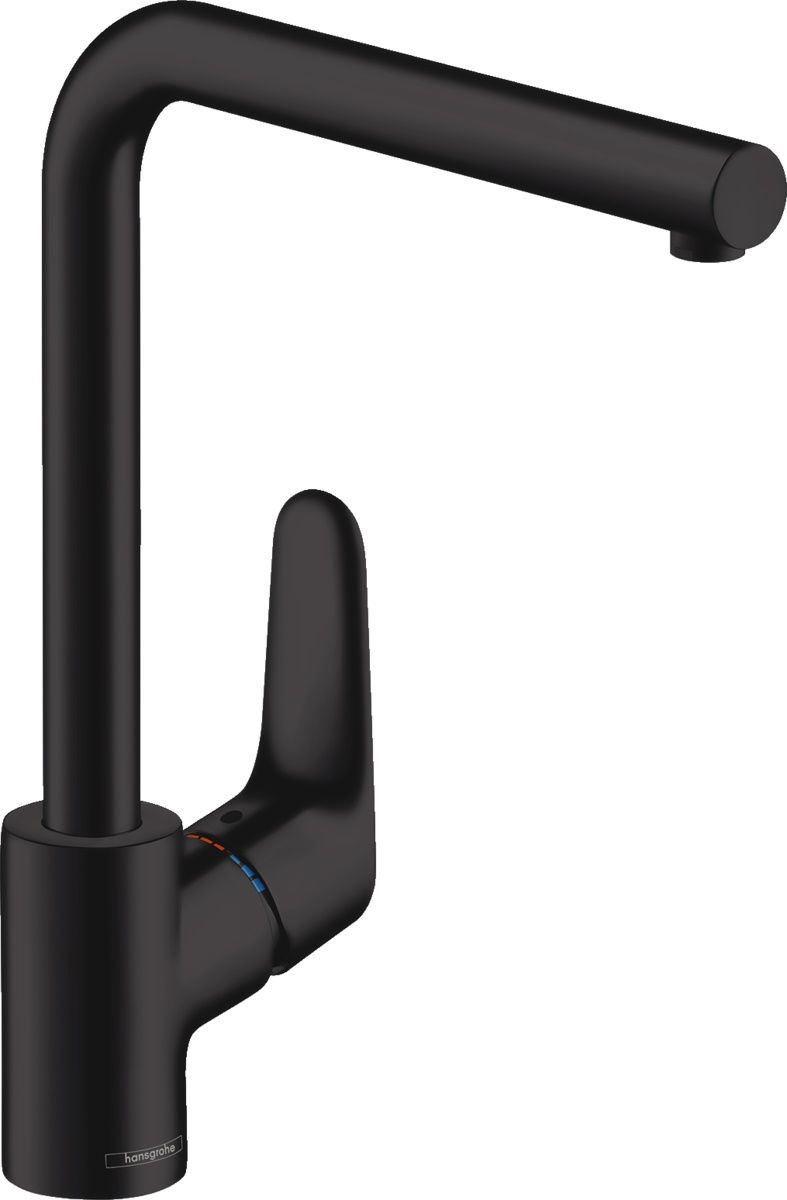 Hansgrohe Focus M41 Jednopáková umývadlová batéria, čierna matná 31817670
