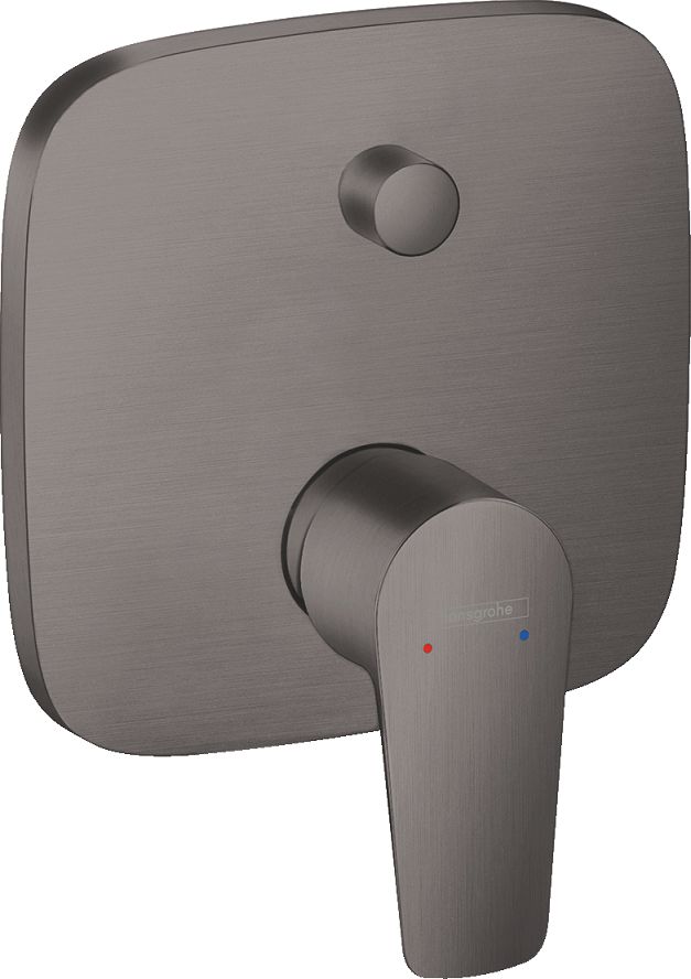 Hansgrohe Vaňová batéria Talis E, brúsený čierny chróm, 71474340