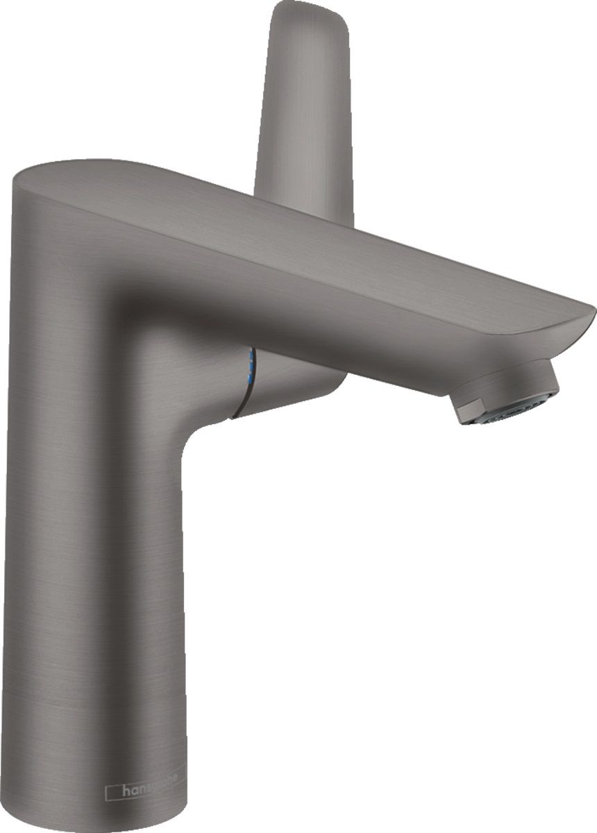Hansgrohe Talis E Páková umývadlová batéria s pákovou batériou, brúsený čierny chróm, 71754340