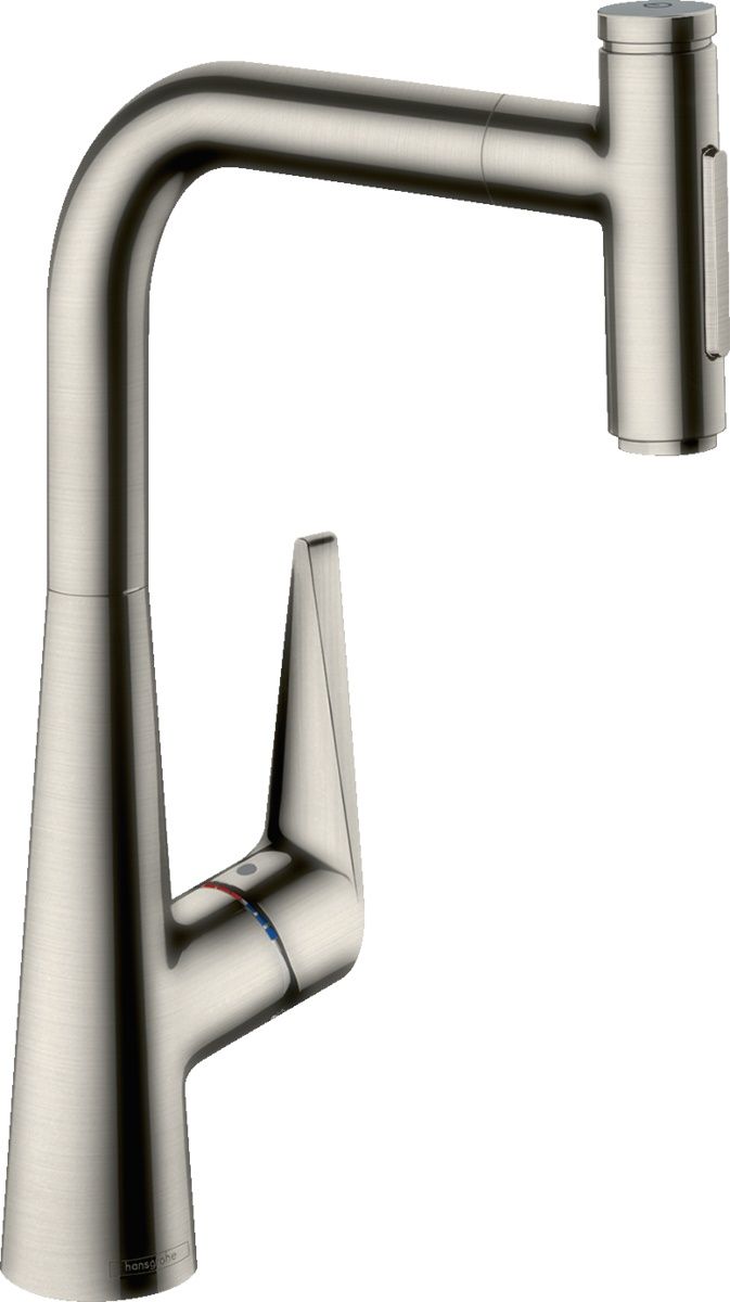 Hansgrohe Talis Select M51 Drezová batéria s výsuvnou sprchou, nerezová oceľ 72823800