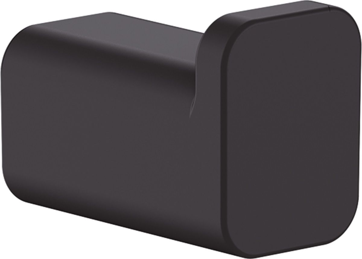 Hansgrohe AddStoris Jednoduchý háčik, čierna podložka, 41742670