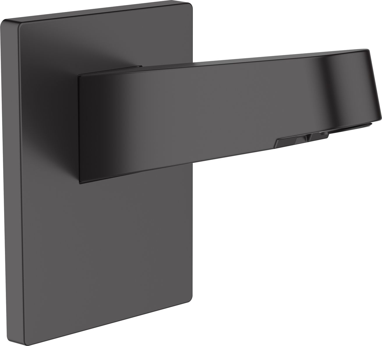Hansgrohe Pulsify Wall Connection 13,8 cm pre hornú sprchu, čierna podložka 24149670