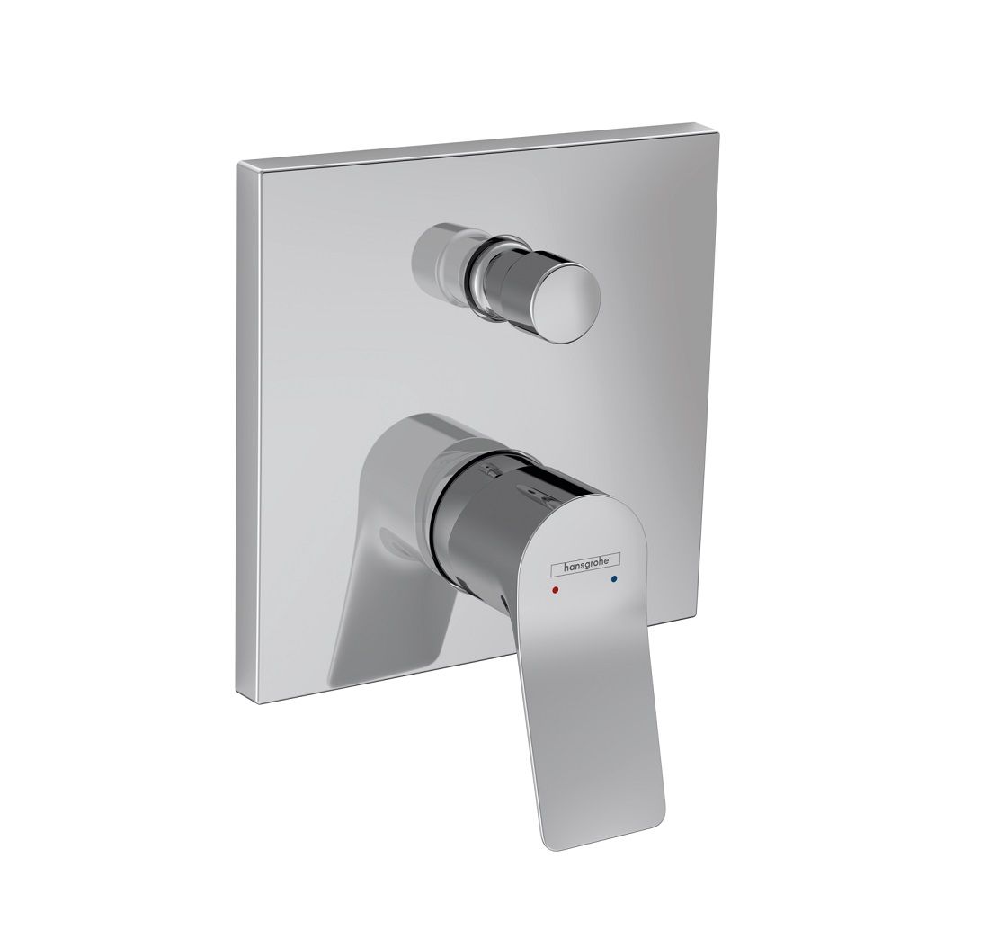 Hansgrohe Vivenis Podomietková vaňová batéria, s bezpečnostnou kombináciou, chróm 75416000