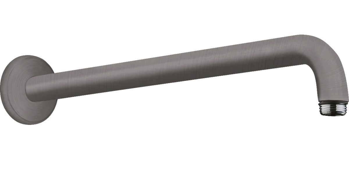 Hansgrohe Sprchové rameno 38,9 cm, brúsený čierny chróm 27413340