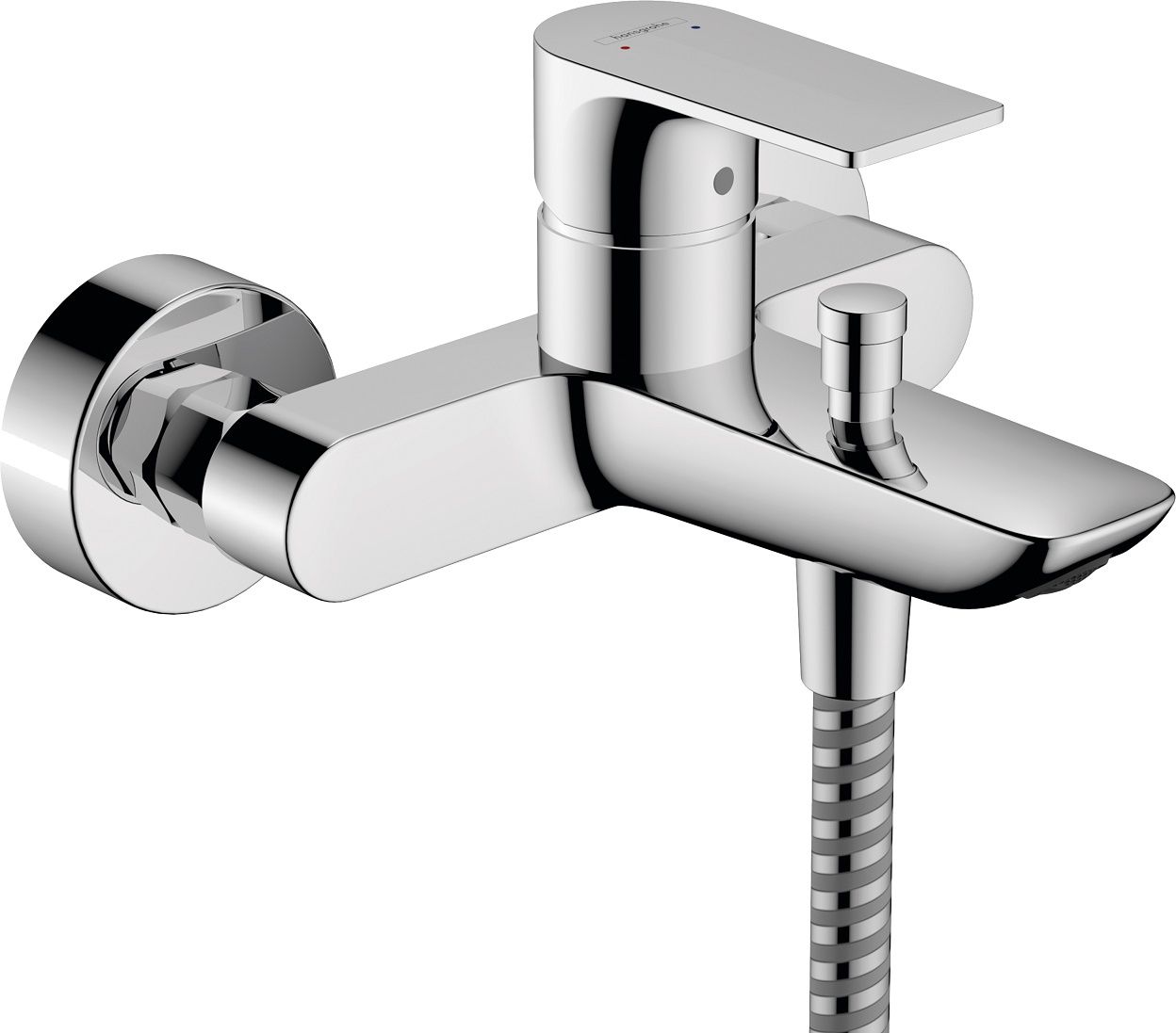 Hansgrohe Rebris E Nástenná vaňová batéria, chróm 72450000