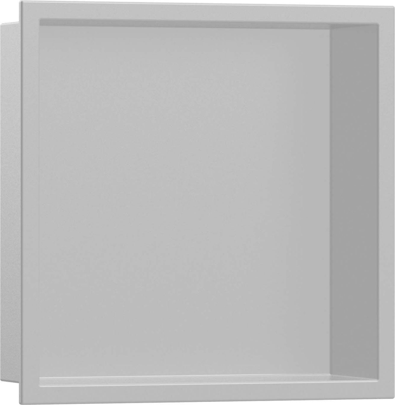 Hansgrohe XtraStoris Original Zápustná polica 30x30x7 cm, betónová sivá 56093380