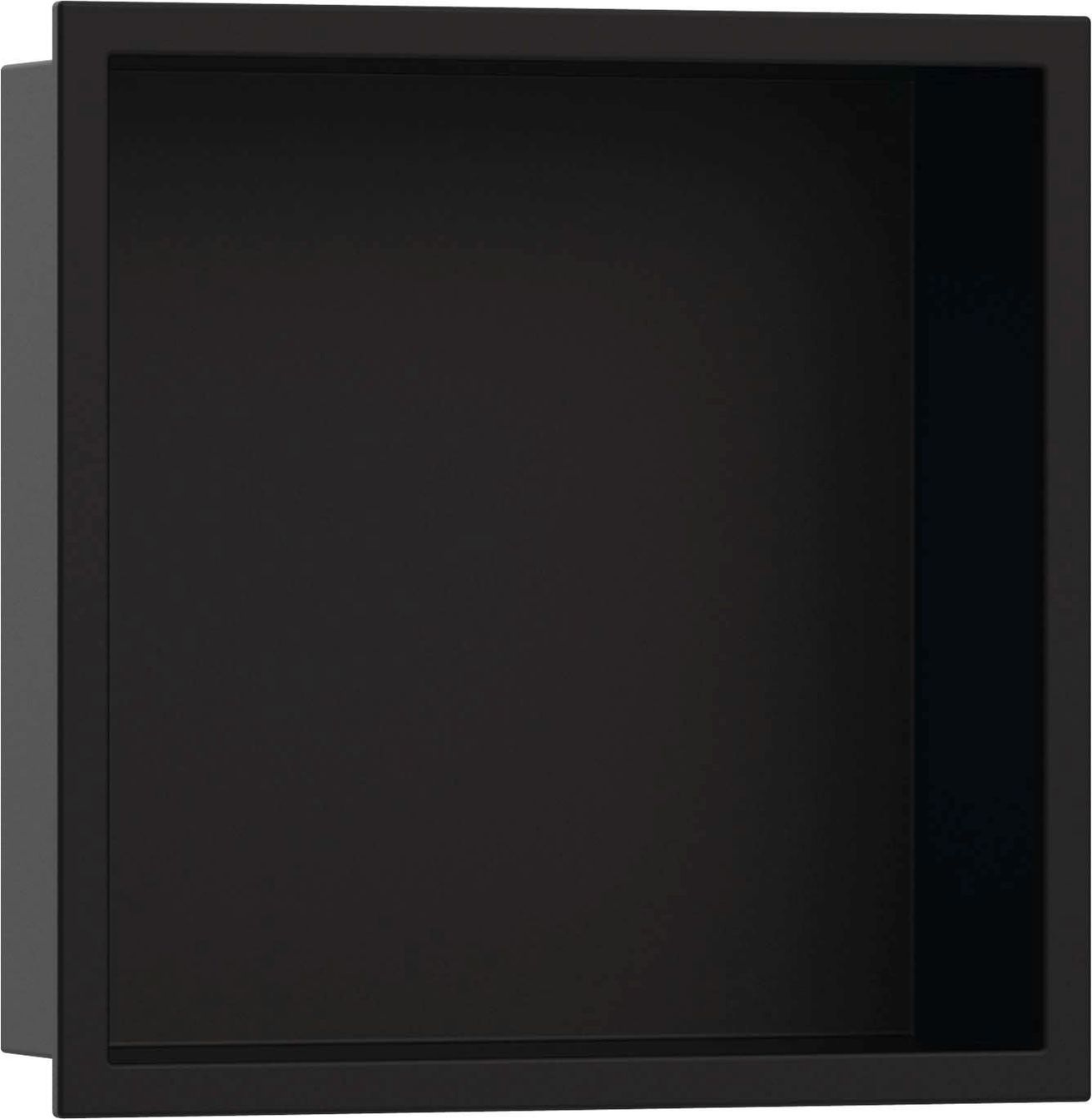 Hansgrohe XtraStoris Original Zápustná polica 30x30x7 cm, matná čierna 56093670