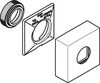 Hansgrohe Rozeta, čierna podložka 93077670