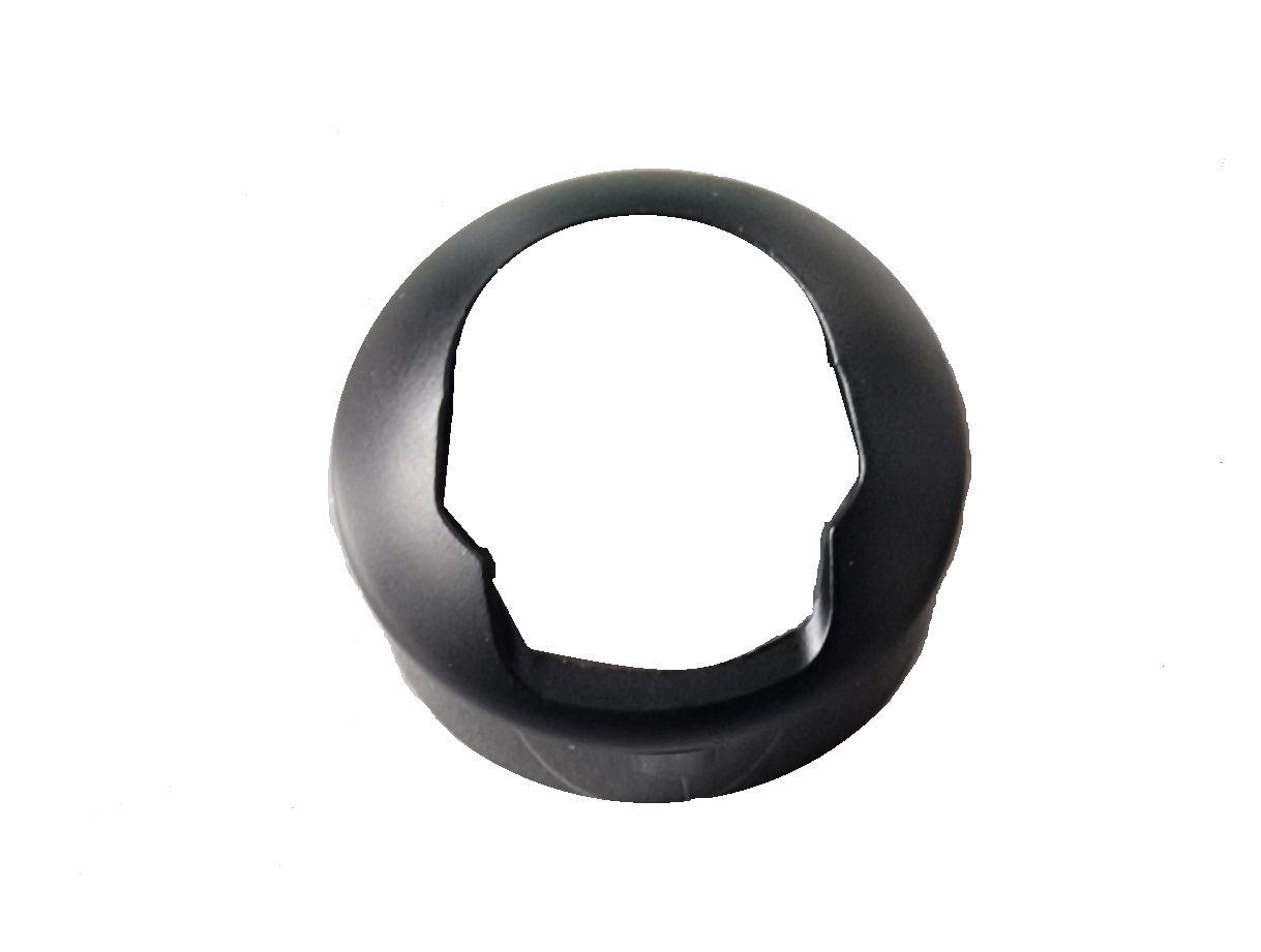 Hansgrohe Kryt okolo kazety, čierny matný 93737670