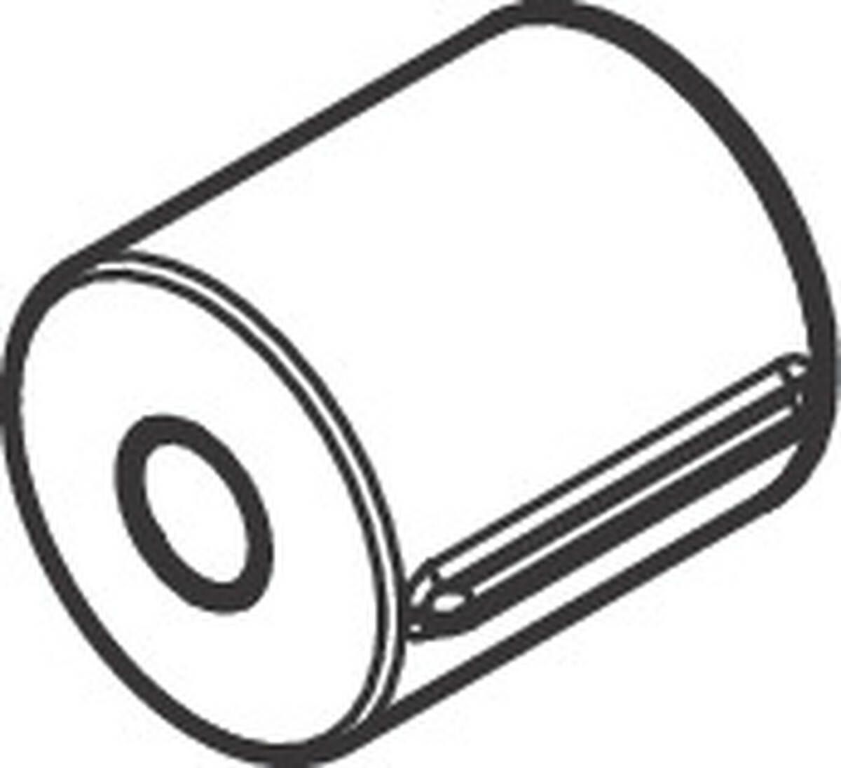 Hansgrohe Náhradní rukojeť, černá mat 93731670