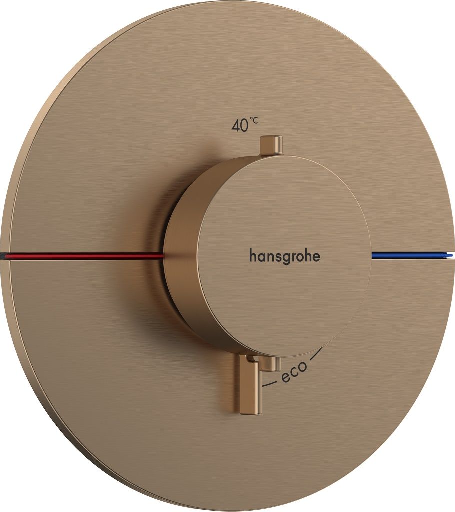 Hansgrohe SprchaSelect Comfort S Termostatická batéria, brúsený bronz 15559140