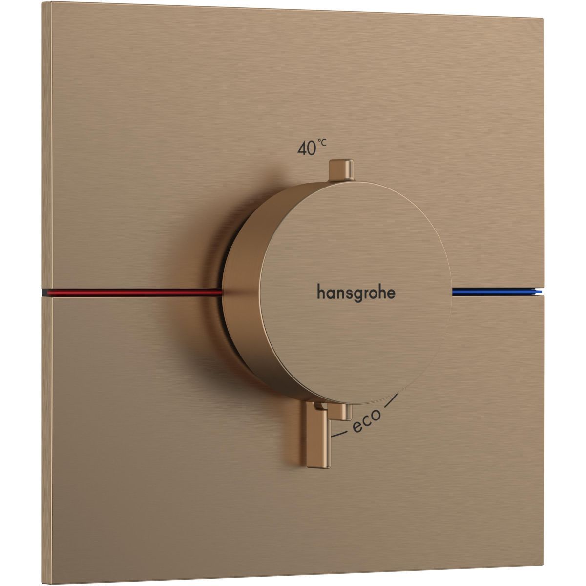 Hansgrohe SprchaSelect Comfort E Termostatická batéria, brúsený bronz 15574140