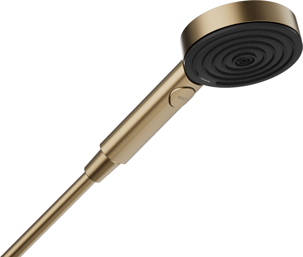 Hansgrohe Ručná sprcha Pulsify Select S 10,5 cm Relaxation EcoSmart, brúsený bronz24111140