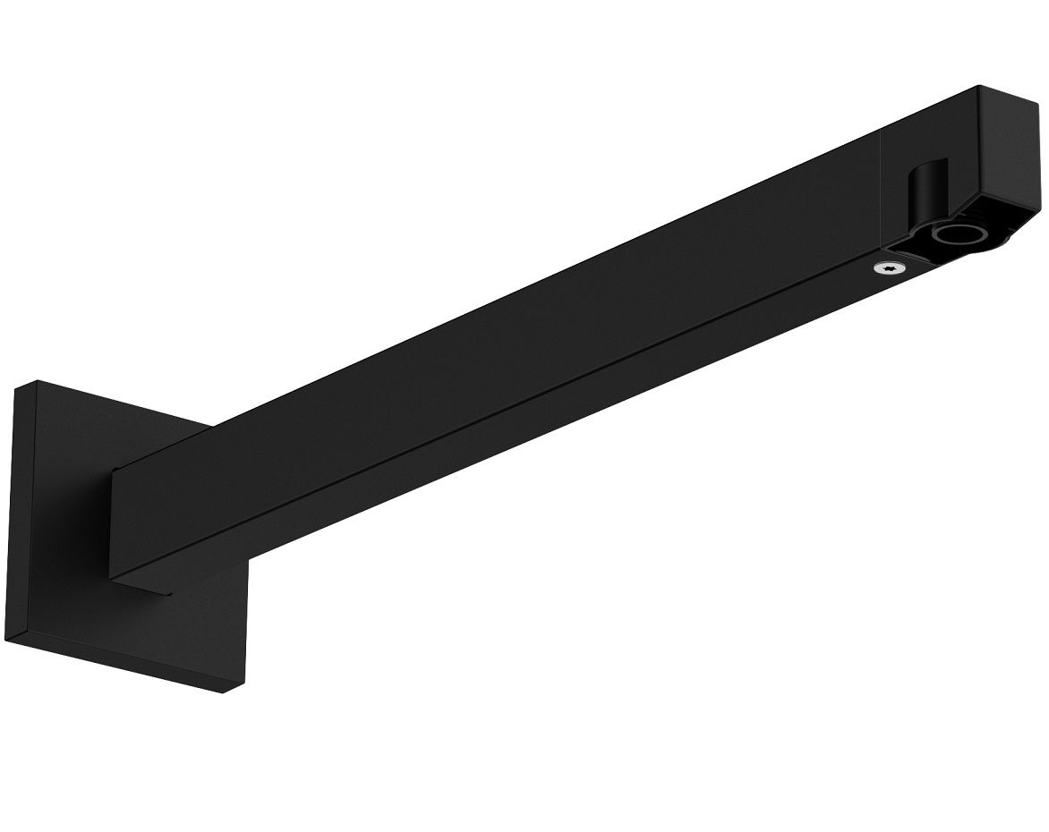 Hansgrohe E Sprchové rameno 39 cm, čierne matné 24337670