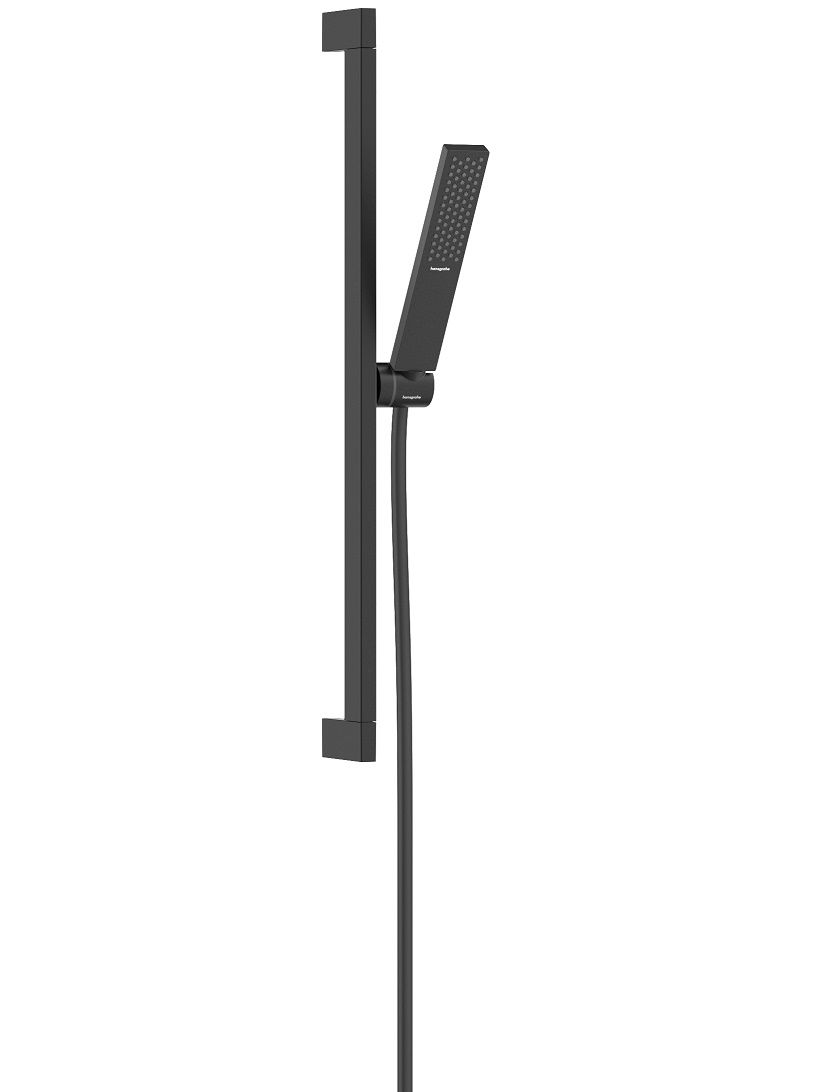 Hansgrohe Sprchový set Pulsify E EcoSmart s tyčou 65 cm, čierny matný 24370670